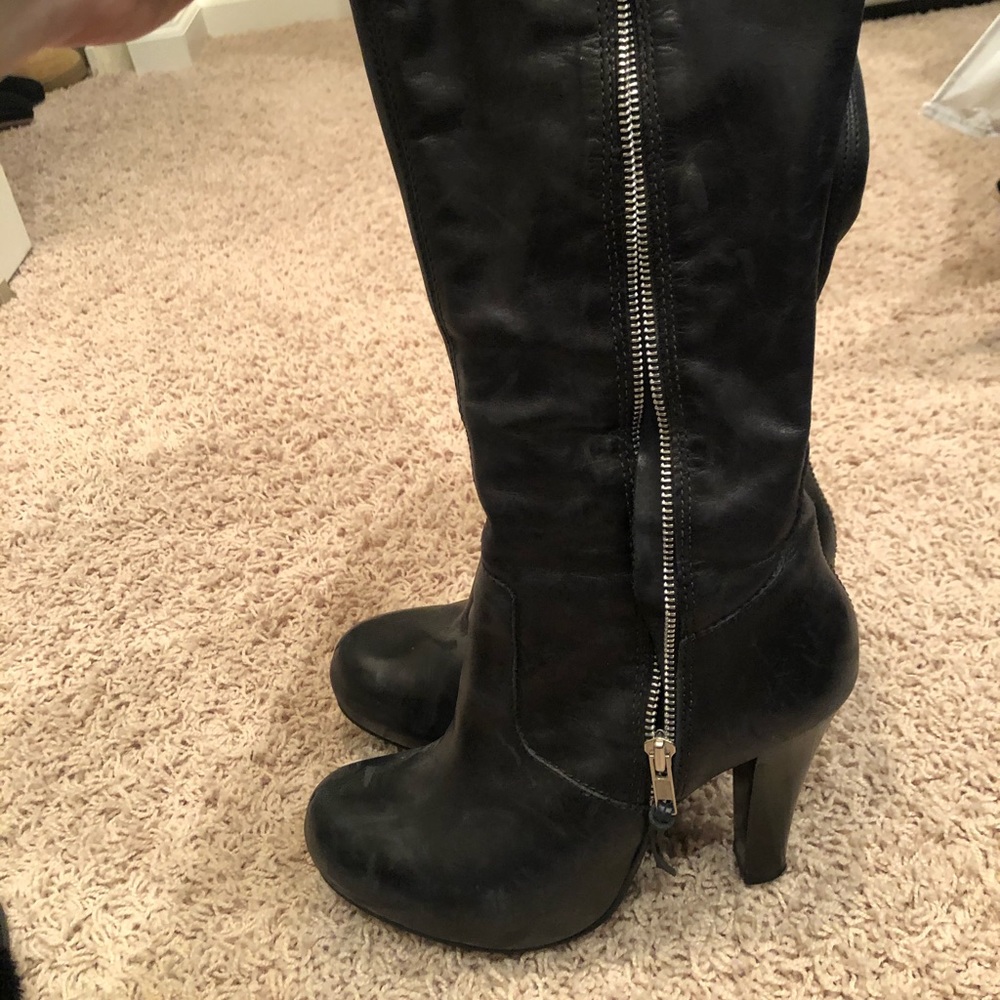 Steve Madden black size 8.5 boots